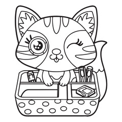 Comfy Kawaii – Cute and Easy Coloring Pages for Teens and Adults | Relaxing Japanese-Inspired Designs | Print