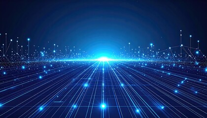 Futuristic digital network