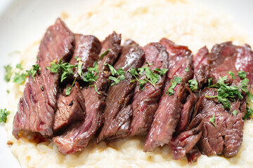 beef steak ,Steak with rice