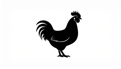 chicken silhouette