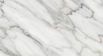 Elegant white marble texture with subtle gold and gray veining, creating a luxurious and sophisticated surface.