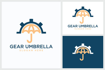 Sun Umbrella Design Inspiration. Sun Umbrella Symbol Logo Vector Template Design, Sun Umbrella Design Logo Vector Illustration