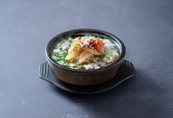 Bean Sprout and Rice Soup