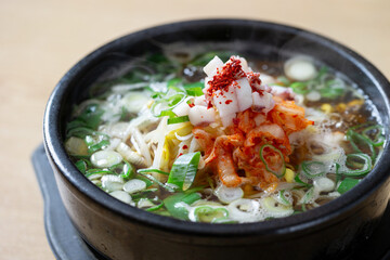 Bean Sprout and Rice Soup