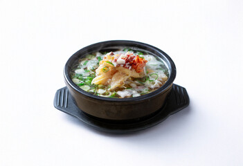 Bean Sprout and Rice Soup