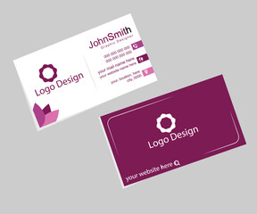 Professional Business Card Layout