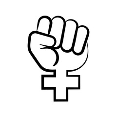 Fist with a female