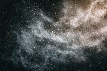 Elegant dust particles texture enriching vintage aesthetics for photography projects, ideal for grunge backgrounds and creative overlay applications in artistic design