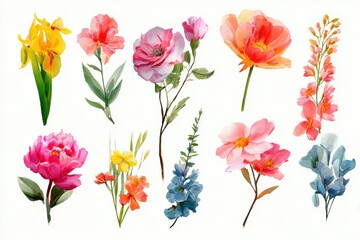 Vibrant spring flower arrangements perfect for festive decorating and creative projects