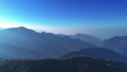 Scenic Drone View of Chakrata Hills | Serene Mountain Landscape
