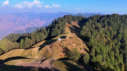 Moila Top View Chakrata Drone Image | Scenic Mountain Landscape from Uttarakhand