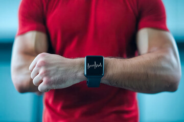 sports analytics with data visualization and performance improvement. Wearable sensor data visualized in performance graphs, tracking speed, acceleration, and endurance