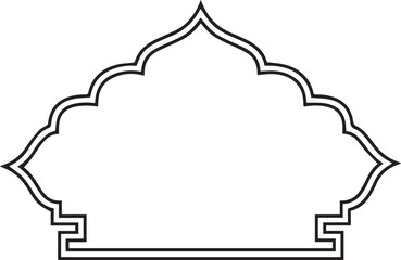 Intricate Islamic Ornament Design.