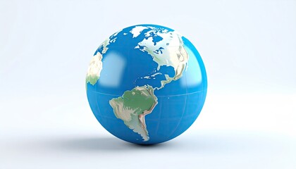 Fototapeta premium 3D Globe