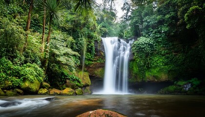 lush waterfall paradise 1