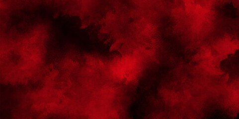 A painted old grunge with cracks and scratches, Stained blurry red grunge texture, red ink effect red watercolor background, red background for wallpaper, weeding card, and design.