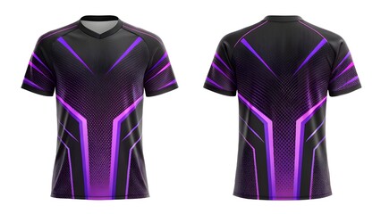 Gaming Jersey Mockup Professional Esports Apparel Design Template