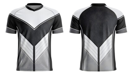 Sport Jersey Mockup Modern Design Template for Sublimation Printing and Customization