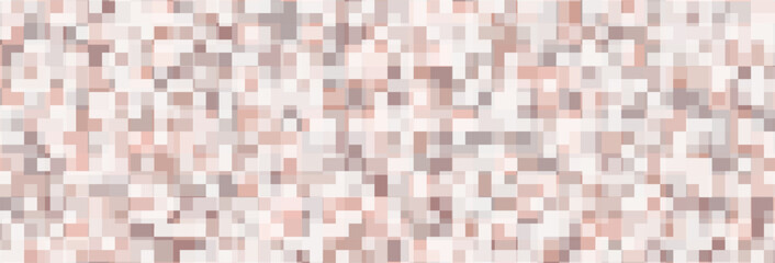 Subtle mosaic of blended pastel squares in soft hues of beige, rose, and gray, creating a visually interesting pixelated pattern with a calm, neutral aesthetic perfect for modern design projects