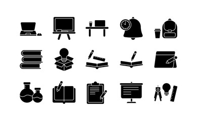 Essential Education Icon Bundle Pack