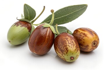 jojoba on a branch