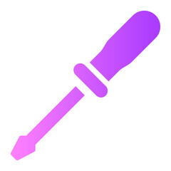 screwdriver gradient icon