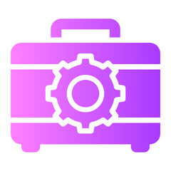 tool box gradient icon