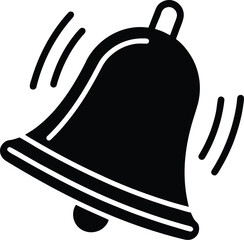 Ringing Bell Notification Icon Vector