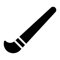 painting tools glyph icon