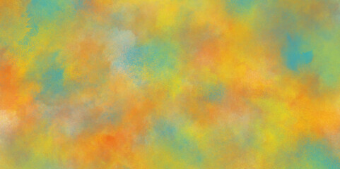 Pastel ink colors wet effect hand drawn watercolor background with splashes, multicolor colorful marble alcohol ink drawing effect, Rainbow color washed Watercolor Background, watercolor paper.