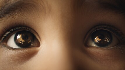 extreme macro closeup brown eyes detail reflection human iris