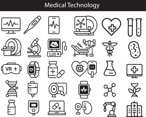 Medical Technology Icons