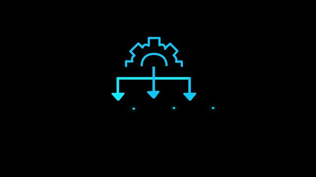 Cloud Computing Architecture Visual Representation of Data Flow, Network Connectivity and Secure Cloud Data Management and Service Delivery