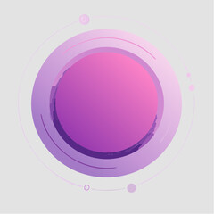 abstract background with circles