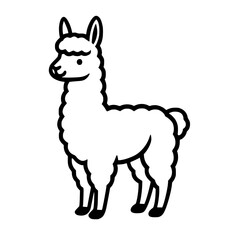 alpaca illustration
