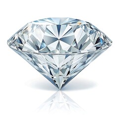diamond on white background
