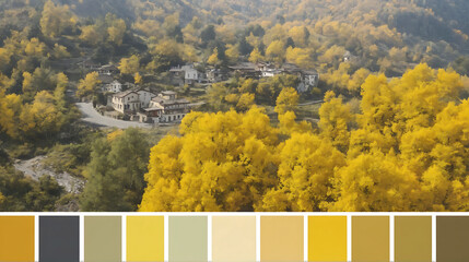 color palette in various colors with image blue green red yellow orange magenta cyan turquoise gray black brown white beige navy blue ...