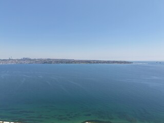 Aerial view of the area