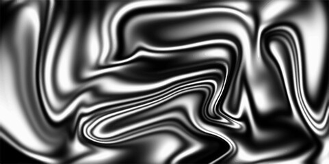 The texture of black and white marble for a pattern of packaging in a modern style. Background with Smooth Flowing Textures, Dynamic Neon Waves, and Soft Holographic Glow in a Modern Abstract 3D Desig