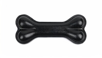 Obraz premium Black dog bone toy (1)
