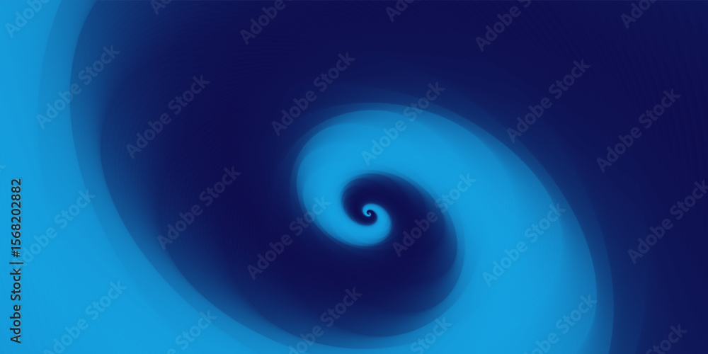 Poster abstract blue background with glowing curved lines. shiny blue swirl curve lines design. spiral line