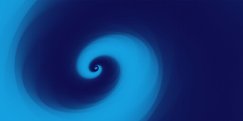 Abstract blue background with glowing curved lines. Shiny blue swirl curve lines design. Spiral lines. Geometric oval pattern. Futuristic technology concep