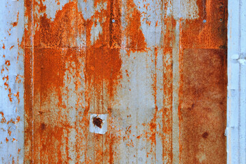 rusty metal background