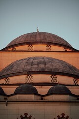 Dome architecture: A majestic mosque showcasing a blend of cultural heritage and architectural...