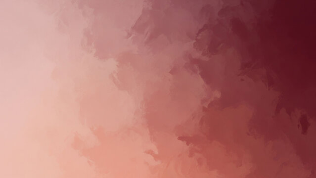 Abstract and textured pale blush to deep maroon gradient background