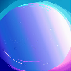 abstract blue background with stars