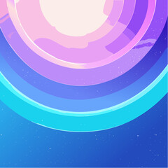 abstract background with colorful circles
