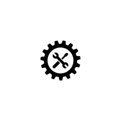 Tools icon flat vector design.