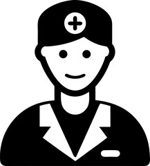 Pharmacist Icon Vector Illustration 