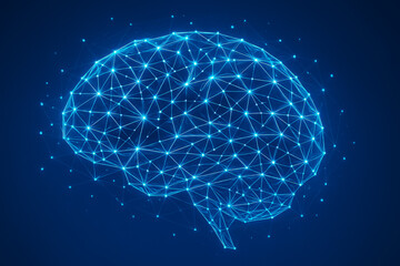 Luminous Neural Network: Abstract Digital Brain with Glowing Synaptic Connections